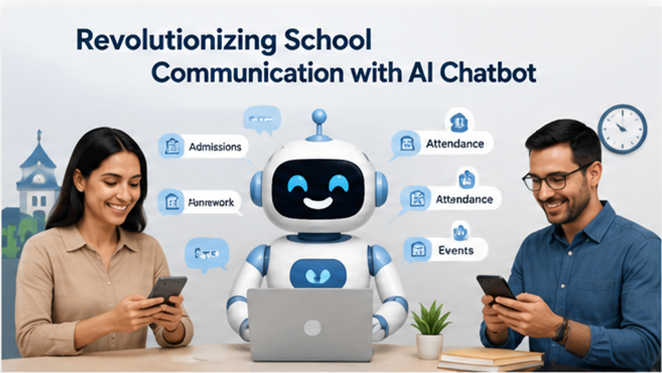 Revolutionizing School Communication with AI Chatbot