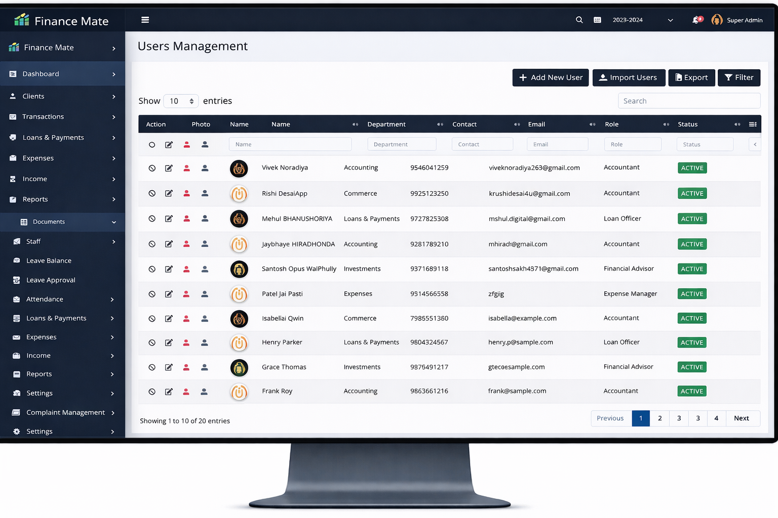 Smart Finance Dashboard
