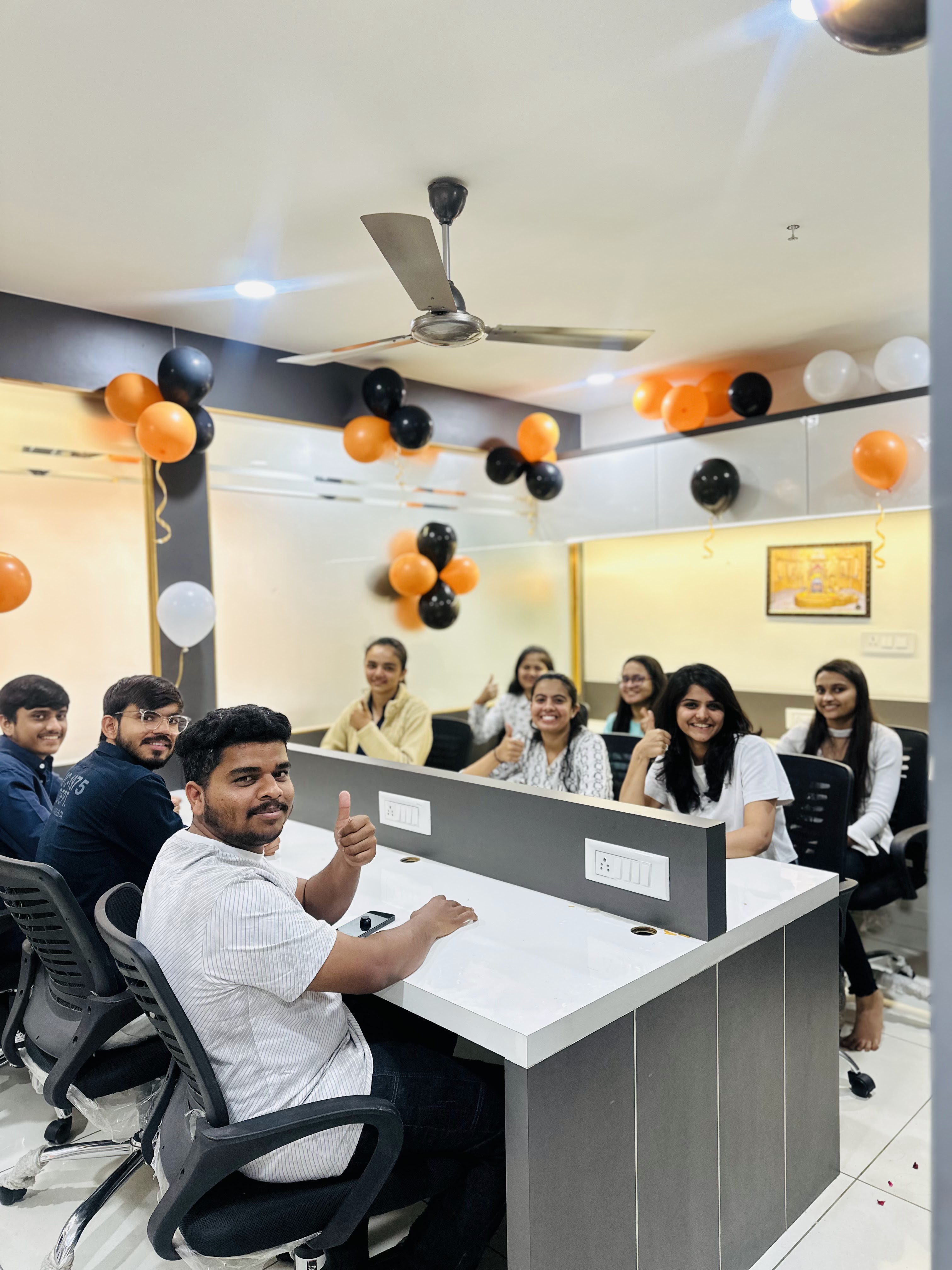 Team collaboration meeting
